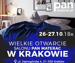 Pan Materac - otwarcie salonu w Krakowie